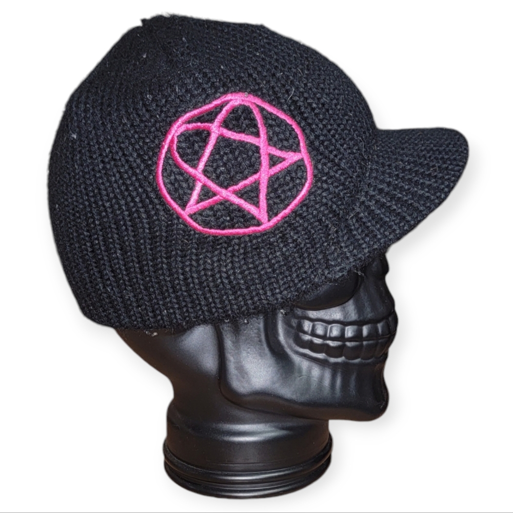 His Infernal Majesty Billed Beanie